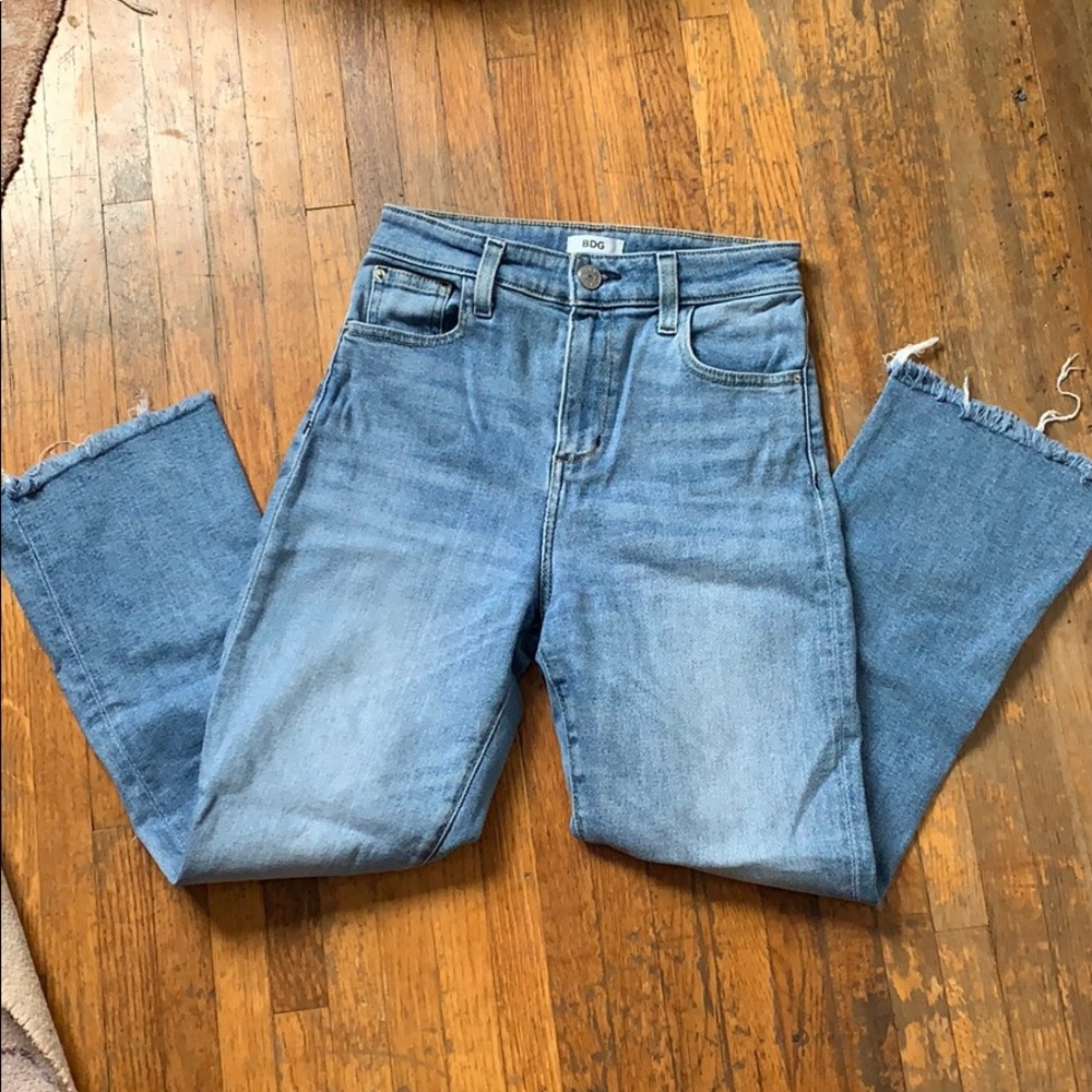 BDG - urban outfitters flare cropped jeans